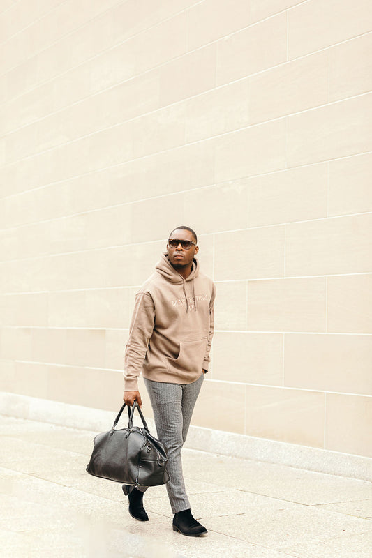 Luxury Embroidery tone on tone Manifesting IT Hoodie